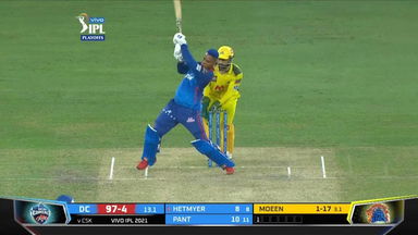 Q1: DC vs CSK – Shimron Hetmyer Six