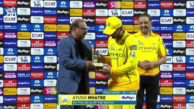 IPL 2026 M07: CSK vs PBKS - RuPay On-The-Go 4s of the Match - Ayush Mhatre