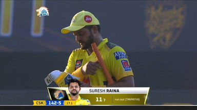 M38: CSK vs KKR – Suresh Raina Wicket