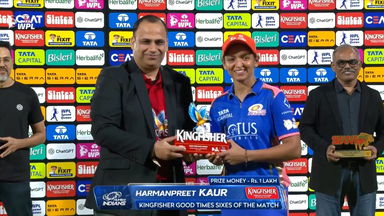 Kingfisher Good Times Sixes of the Match: Match 19, Gujarat Giants vs Mumbai Indians, WPL 2026: Harmanpreet Kaur