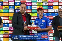 Kingfisher Good Times Sixes of the Match: Match 19, Gujarat Giants vs Mumbai Indians, WPL 2026: Harmanpreet Kaur
