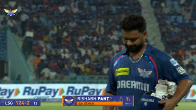 IPL 2025 M61: LSG vs SRH - Rishabh Pant Wicket