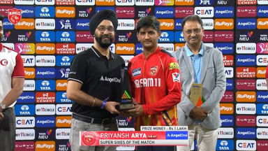 IPL 2025 M22: PBKS vs CSK - Angel One Super Sixes of the Match - Priyansh Arya