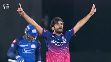 IPL 2026 M13: RR vs MI - Fall of Wickets