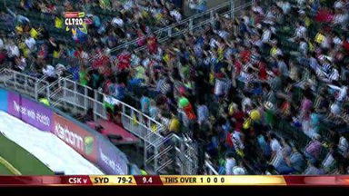 M3: CSK vs SYD – Brad Haddin six