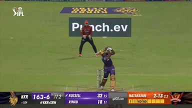 M03: KKR vs SRH – Andre Russell Six