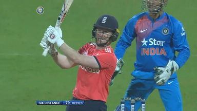 IND vs ENG 2017, 3rd T20I : Eoin Morgan Six