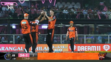 M52: RR vs SRH – Fall of Wickets