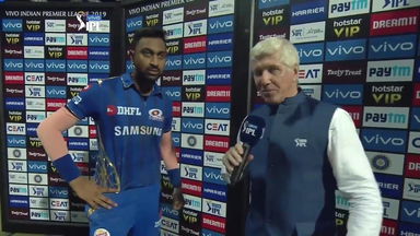 M15: MI vs CSK – Krunal Pandya Interview