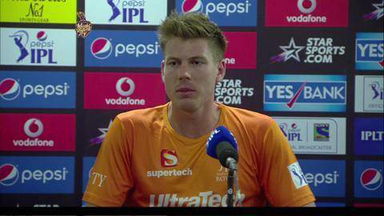 M19: KKR vs RR– James Faulkner Press Conference