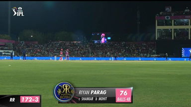 M24: RR vs GT – Riyan Parag Wicket