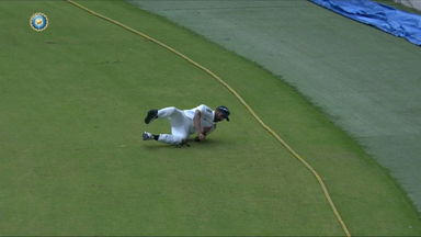 DULEEP TROPHY  FINAL 2023-24: Timing, Athleticism, Balance: Chintan Gaja’s fantastic diving catch