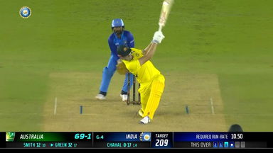 IND vs AUS 2022, 1ST T20I: Cameron Green Six