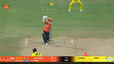 IPL 2026 M27: SRH vs CSK - Travis Head Six
