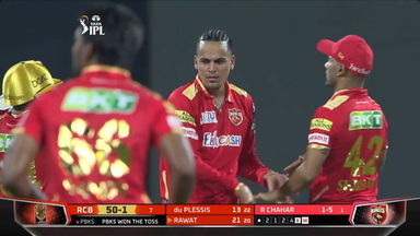 M03: PBKS vs RCB – Fall of Wickets