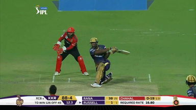 M35: KKR vs RCB – Andre Russell Six