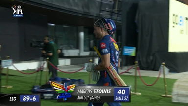 Eliminator: LSG vs MI – Marcus Stoinis Wicket