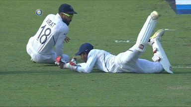Superman Saha takes a blinder
