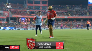 M27: PBKS vs RR – Sam Curran Wicket