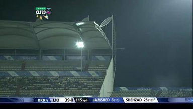 CLT20 2014 M7: KKR vs LIO  –   Ahmed Shehzad 59