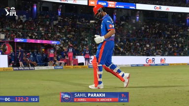 IPL 2026 M62: DC vs RR - Sahil Parakh Wicket