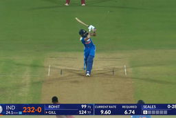 IND vs WI 2026, 2nd ODI: Shubman Gill Six