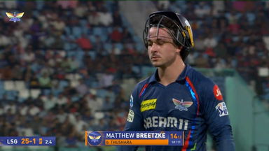 IPL 2025 M70: LSG vs RCB - Matthew Breetzke Wicket