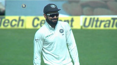 What amused Virat Kohli?