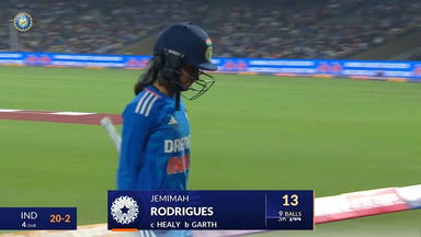 IND-W vs AUS-W 2023-24, 2nd T20I: Jemimah Rodrigues Wicket