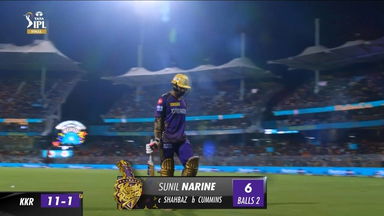 Final: KKR vs SRH – Sunil Narine Wicket