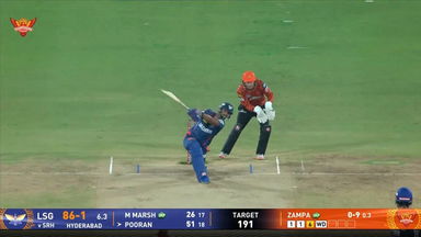 IPL 2025 M07: SRH vs LSG - Nicholas Pooran Six