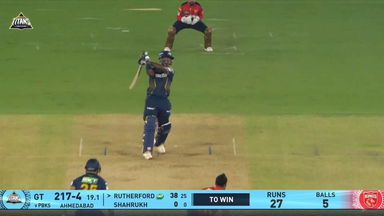 IPL 2025 M05: GT vs PBKS - Sherfane Rutherford Six
