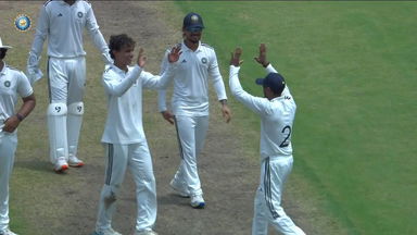 Duleep Trophy 2026 Final, EZ vs SZ: South Zone 1st Innings Fall of Wickets