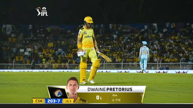 M07: LSG vs CSK – Dwaine Pretorius Wicket