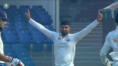 Ranji Trophy 2025-26, Delhi vs J&K: Sahil Lotra's clinical spell of 3/73 vs Delhi