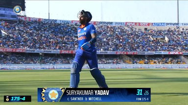 IND vs  NZ 2023, 1ST ODI: Suryakumar Yadav  Wicket
