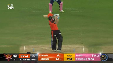 M04: SRH vs RR –  Glenn Phillips  Six