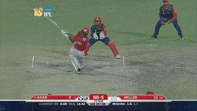 M15: DD vs KXIP – Axar Patel Six