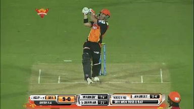 M48: SRH vs KXIP – David Warner Six