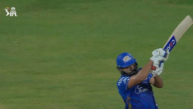 IPL 2025 M33: MI vs SRH - Rohit Sharma Six
