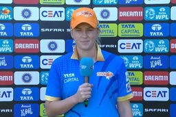 Match 17, Gujarat Giants vs UP Warriorz: Kim Garth Interview