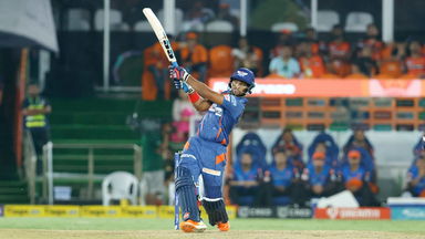 Pooran's blitz of 44*(13) blows away SRH