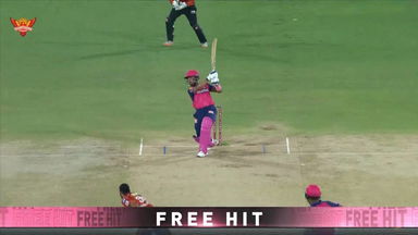IPL 2025 M02: SRH vs RR - Dhruv Jurel Six