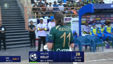 IND-W vs IRE-W 2025, 1st ODI: Arlene Kelly Wicket