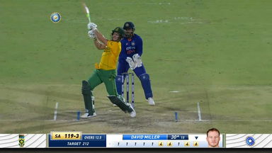 IND vs SA 2022, 1ST T20I: David Miller Six