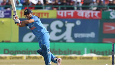 Power + Wrist = A Dhoni delight