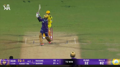 IPL 2025 M25: CSK vs KKR - Sunil Narine Six