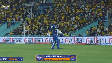 IPL 2025 M30: LSG vs CSK - Ayush Badoni Wicket