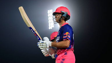 Captain Yashasvi Jaiswal leads the chase with 43(23)