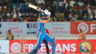 Hardik Pandya's fighting knock of 40(35)
